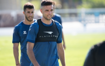 Gabarre en una sessió d'entrenament a Sant Oleguer | Roger Benet